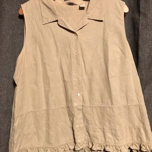 Tan J. Jill Tank Top